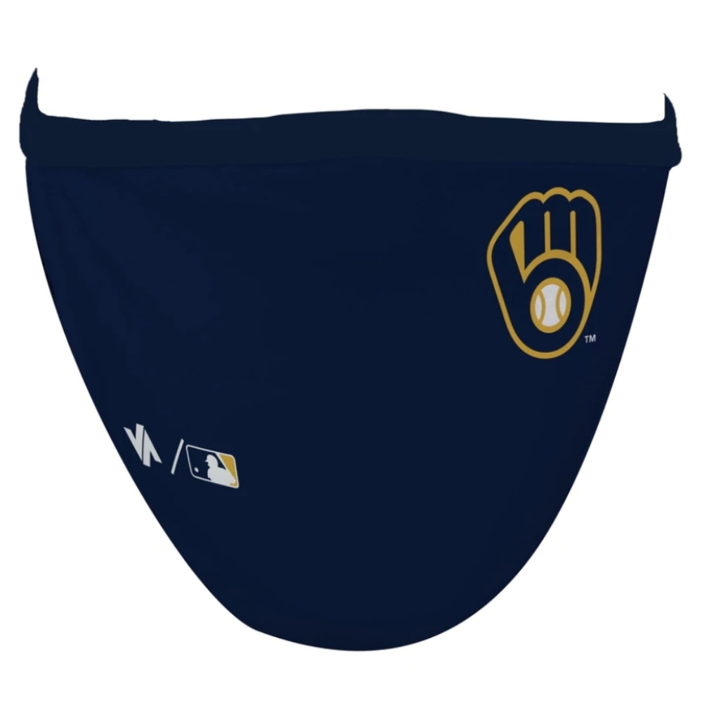 NWT Unisex Milwaukee Brewers Vertical Athletics Face Mask